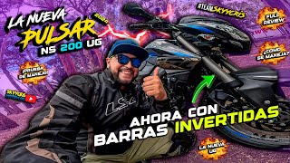 LA NUEVA PULSAR NS 200 UG 2024 💥😱 ¡CON BARRAS INVERTIDAS  SKYYCRIS [upl. by Yemerej]