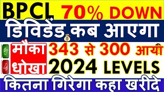 BPCL SHARE LATEST NEWS 🌟 Q1 RESULTS 2025 💥 BPCL DIVIDEND 2024 DATE • SHARE ANALYSIS amp TARGET [upl. by Monney]