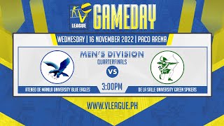 ATENEO vs DLSU  GAME 3 NOVEMBER 16 2022  VLeague 2022 Collegiate Challenge [upl. by Ahsyas]