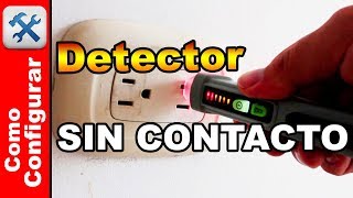 DETECTOR DE VOLTAJE AC SIN CONTACTO 1000 VOLTIOS  Comoconfigurar [upl. by Am517]