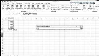 Excel ile İç Getiri Oranı İç verim Oranı  İç Karlılık Oranı Hesaplama [upl. by Eerual]