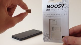 ADAPTATEUR NANO SIM  MICRO SIM  SIM POUR IPHONE [upl. by Borg]