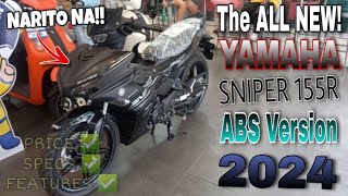 The All New Yamaha Sniper 155R ABS Version 2024  Yamaha Motorcycle Review 2024 [upl. by Cirek343]