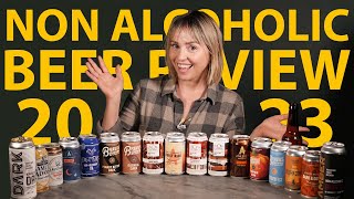 Non Alcoholic Beer Review Tasting Oktoberfests Pumpkins Brown Ales Stouts Porters [upl. by Nonnek938]