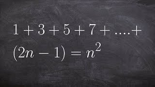 Using mathematical induction to prove a formula [upl. by Yellac193]