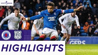 Rangers 31 Dundee  Rangers Take Comeback Victory Despite Cifuentes Red Card  cinch Premiership [upl. by Lacim]