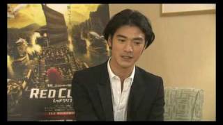 Red Cliff Takeshi Kaneshiro Japanese Interview 1 [upl. by Nickerson519]