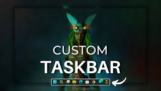 5 Ways to Customize Windows 11 Taskbar  2024 [upl. by Enailuj]