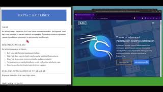 DENEYAP Siber Güvenlik  Linux 00  Hafta02  VirtualBox ile Kali Linux çalıştırma [upl. by Anid]