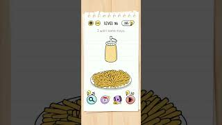 Brain Test Level 96  I want some mayo games puzzle iqgame [upl. by Eliga]