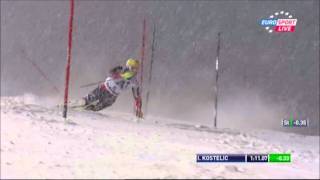 Ivica Kostelic wins slalom in Flachau 2011 Full HD [upl. by Rizika200]