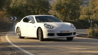 Porsche Panamera Diesel Test drive  Prueba HD [upl. by Llerad]