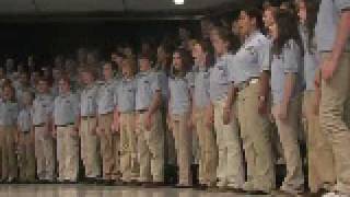 Dodgen Middle School Chorus First Day Of Choir 1208 [upl. by Amilas]