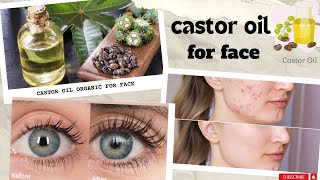 Castor Oil For Face  Castor oil benefits  How to use castor oil on face [upl. by Esihcoc]