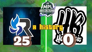 Most Dominating game in MLBB history 250 by RSG vs HB Lower bracket Semifinals MPLI English cast [upl. by Eniron]