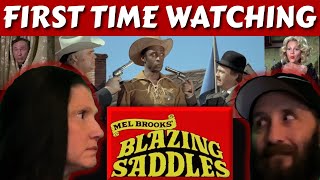 Blazing Saddles 1974 Movie Reaction First Time Watching Review and Commentary [upl. by Revart695]