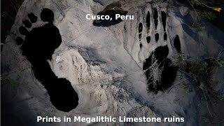 Human Prints in Megalithic Ruins in Cusco Peru [upl. by Amitie]