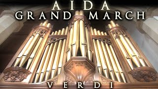 VERDI  GRAND MARCH FROM AIDA  ORGAN SOLO  JONATHAN SCOTT  CLITHEROE PARISH CHURCH [upl. by Steen949]