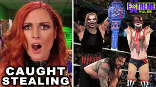 The Fiend Returns and Helps The Demon Win Universal Title  Becky Lynch Caught Stealing  WWE News [upl. by Gaelan]