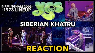 Brothers REACT to Yes Siberian Khatru 2003 1973 LineUp [upl. by Neelik]