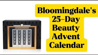 Bloomingdales 25 days beauty advent calendar [upl. by Garceau612]