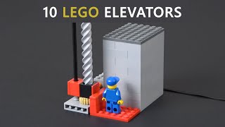 Building 10 Lego Elevators [upl. by Fi]