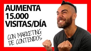 CÓMO AUMENTAR EN 15K VISITAS AL DÍA CON MARKETING DE CONTENIDOS  RomuTV Ep 48 [upl. by Ocirnor471]