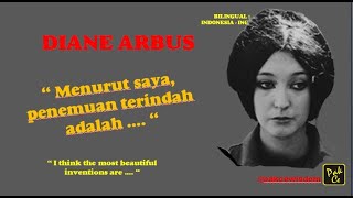 dianearbus DIANE ARBUS  QUOTES SEORANG FOTOGRAFER [upl. by Ridglea]