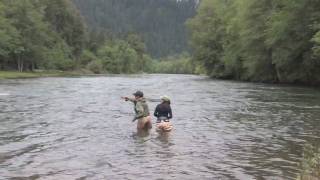 FlyFishing on the McKenzie River and Willamette River [upl. by Rossing150]