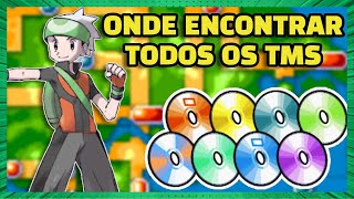 COMO PEGAR TODOS OS TM  POKÉMON EMERALD [upl. by Nissa480]