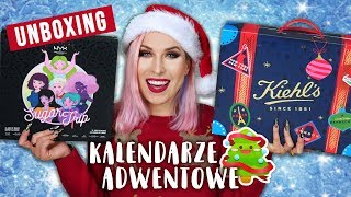 ♦ Otwieram kalendarze adwentowe🎄makijaż i pielęgnacja od NYX i Kiehls ♦ Agnieszka Grzelak Beauty [upl. by Aniuqal]