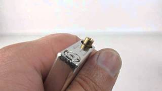 How To Refill Easy Fast and Cheap S T Dupont Ligne 2Gatsby Lighters with Gas [upl. by Ayarahs]