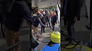 Buoycatcher demonstrations at Southampton Boat Show [upl. by Halehs]