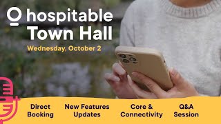 Hospitable Town Hall October 2 [upl. by Gerg]