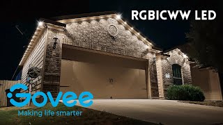 Govee Permanent Outdoor Lights PRO VERSION  InstallDemo [upl. by Pedersen]