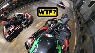 Racing a driver with DIRTY TACTICS [upl. by Ynaffad]