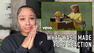 Billie Eilish  What Was I Made For 😭  Reaction [upl. by Ayna]