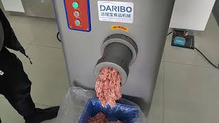 DRB JR120X 鲜肉绞肉 frozen meat grinder [upl. by Sherlock]