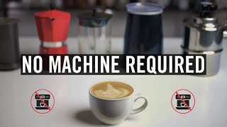 Making CappuccinoLatteFlat White at Home without an Espresso Machine [upl. by Sidell]