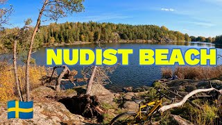 Stockholm NUDIST Beach in October [upl. by Kraus]