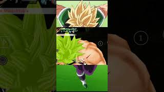 Broly vs Cumber Fight game youtubeshorts broly cumber lagendarysanigaming shorts video viral [upl. by Sevy]