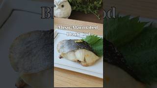 MisoMaritated Black Codjapaneserecipefishrecipe bentobox [upl. by Anirtik]