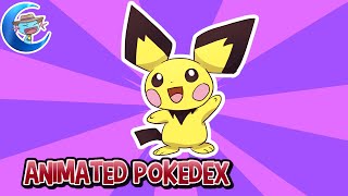 Animated Pokédex  Pichu [upl. by Nelle]