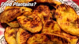 How to Make OvenFried Plantain [upl. by Ramirolg]