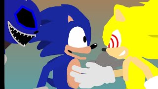 fleetway sonic vs exe faker [upl. by Assenaj]