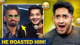 Munawar faruqui Roasted Sunil Shetty FUNNY MEMES [upl. by Odnuges]