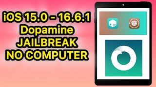 How to install Dopamine Jailbreak without pc [upl. by Eelsew]