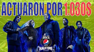 💰 ¿Cuánto han GANADO los Artistas del SHOW de la SUPER BOWL 2022 🤔 ¿Cuánto le ha Costado a la NFL [upl. by Gotthelf]