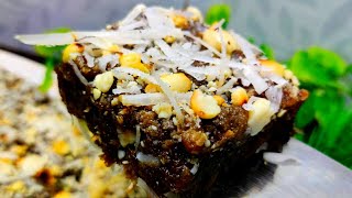 Quick And Easy Peanut Halwa Recipe  Moongfali ki Burfi  Peanut Burfi  Healthy Dessert [upl. by Cowles]