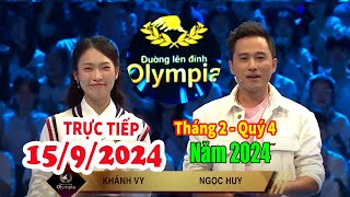 🔴Trực Tiếp Đường Lên Đỉnh Olympia  Ngày 1592024  Năm 2024 [upl. by Ainoz]